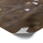 Stormy stream in het voorjaar poster (Hoek)