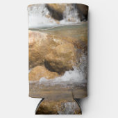 Stormy stream in het voorjaar seltzer blikjeskoeler (Voorkant)