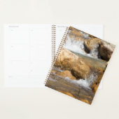 Stormy stream in spring planner (Display)