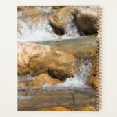 Stormy stream in spring planner (Achterkant)