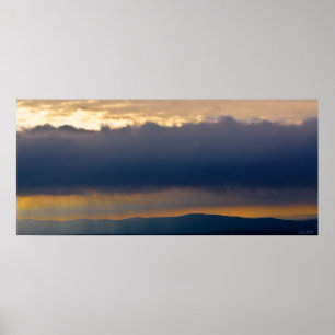 Stormy Sunrise over het Ouachita Poster