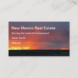 Stormy Sunset Afsprakenkaartje