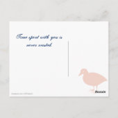 Stormy Sunset Beach Combing Waterverf Seascape Briefkaart (Achterkant)