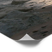 Stormy Sunset Over Lake Michigan Poster (Hoek)