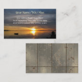 Stormy Sunset Visitekaartje (Voorkant / Achterkant)