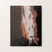 Stormy Texas Sunset Legpuzzel (Verticaal)