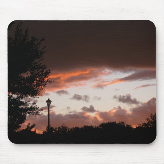 Stormy Texas Sunset Muismat (Voorkant)