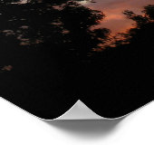 Stormy Texas Sunset Poster (Hoek)