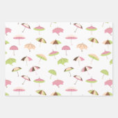 Stormy Umbrellas Inpakpapier Vel (Voorkant 2)