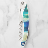 Stormy Waters kurk schroef Kurkentrekker (Voorkant)