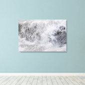 Stormy Wave Crashing Canvas Afdruk (Insitu (Houten vloer))