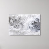 Stormy Wave Crashing Canvas Afdruk (Voorkant)