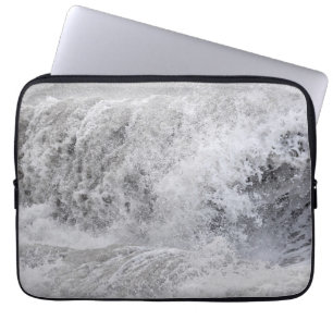 Stormy Wave Crashing Laptop Sleeve