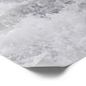 Stormy Wave Crashing Poster (Hoek)