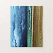 Stormy Weather Beach Scene Puzzle Legpuzzel (Verticaal)