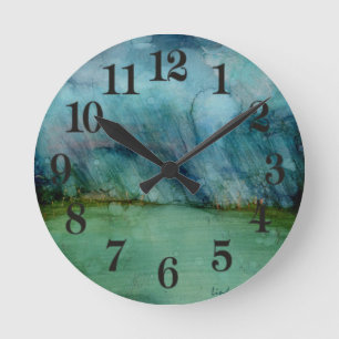Stormy Weather Clock Ronde Klok
