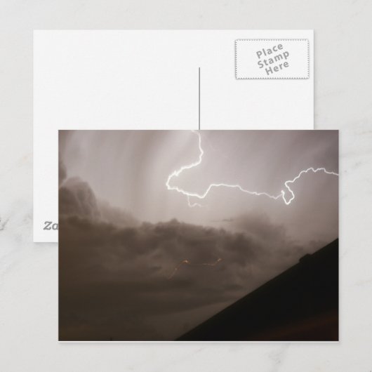 Stormy Weather in Texas Briefkaart (Voorkant / Achterkant)