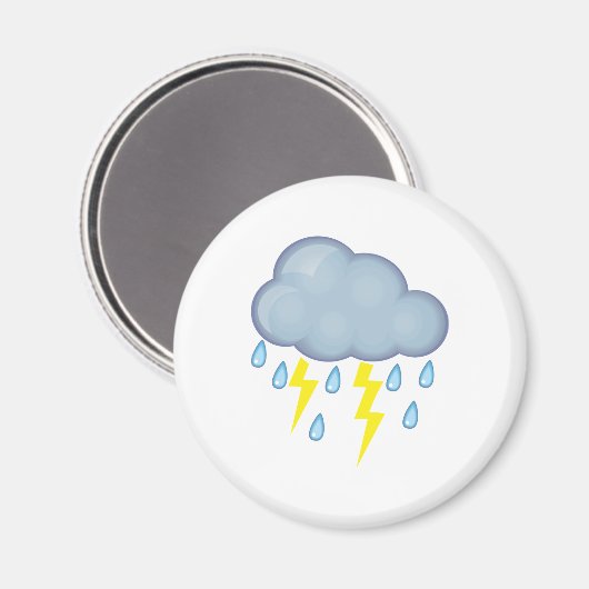 Stormy Weather Magneet (Voorkant / Achterkant)