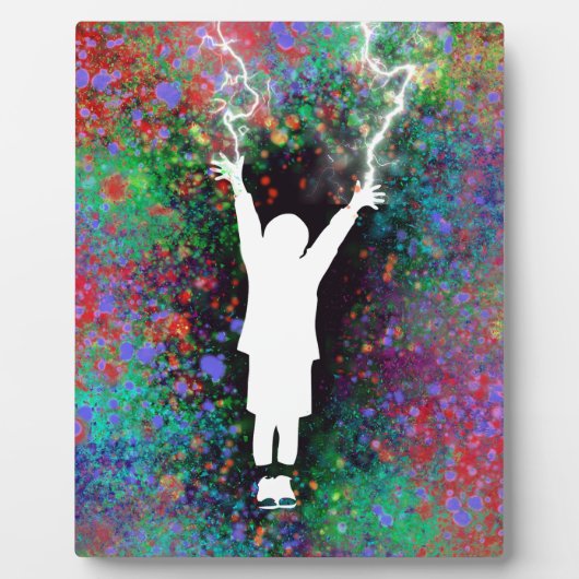 Stormy Weather Plaque Fotoplaat (Voorkant)