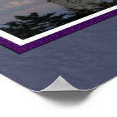 Stormy Weather Poster met Faux Matting (Hoek)