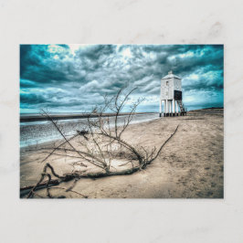 Stormy zee briefkaart