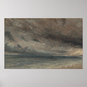 Stormy Zee, Brighton - Constable Poster