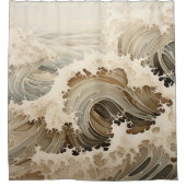 Stormy Zee douchegordijn (Voorkant)