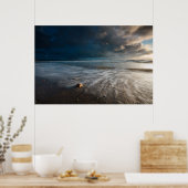 Stormy Zee. Wales Poster (Keuken)