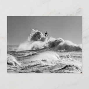 Stormy-Zeeen in Seaham Briefkaart