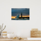 Stormy-Zeeen op Roker Poster/Print Poster (Keuken)