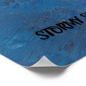 STORMY ZEEEN POSTER DESIGN VAN PAULA REILLY (Hoek)