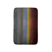 Stormy zoute Waterverf Pop van kleur Abstracte kun Badmat (Voorkant Verticaal)