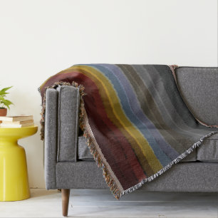 Stormy zoute Waterverf Pop van kleur Abstracte kun Deken