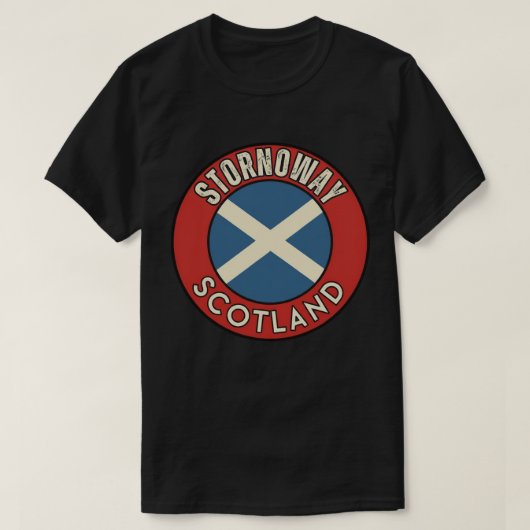Stornoway, Schotland T-shirt (Design voorkant)