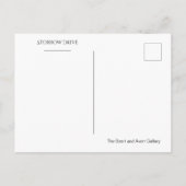 Storrow Drive, BOSTON Briefkaart (Achterkant)