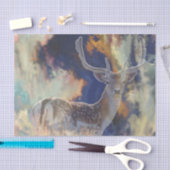 Stort Breeze Herten Decoupage Weefselpapier Tissuepapier (Craft)