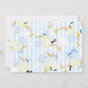 Stortbaby Shower Invitations Kaart