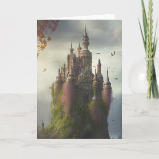 Stortboek Castle Bedankkaart (Voorkant)