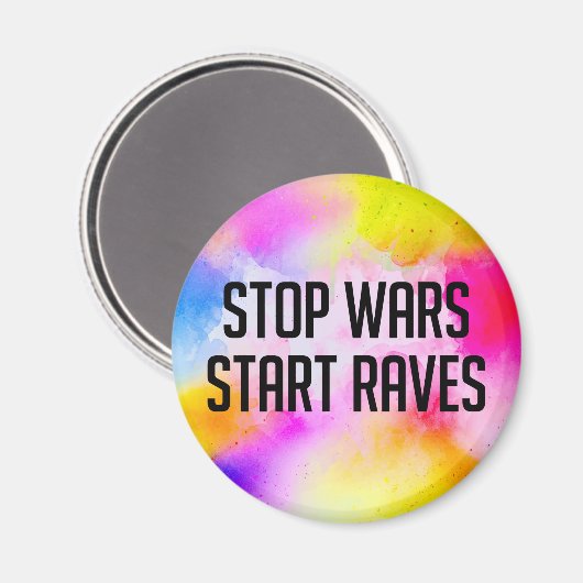 Stortende stralen begin magneet (Voorkant / Achterkant)