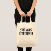 Stortende stralen begin tote bag (Voorkant (product))
