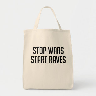 Stortende stralen begin tote bag