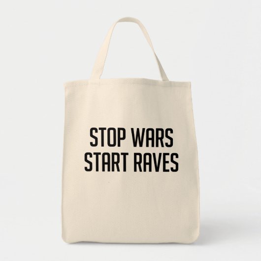 Stortende stralen begin tote bag (Voorkant)