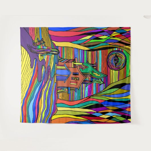 Storthuis Tapestry Wandkleed (Voorkant (horizontaal))