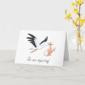 Storting met een Baby die eerst wordt geselfie Kaart (Gele Bloem)