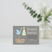 Stortnest Diaper Raffle Tickets (Staand voorkant)