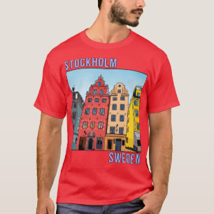 Stortorget Gamla Stan Stockholm Zweden T-shirt