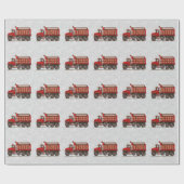 Stortplaats Cute Gravel Cadeaupapier (Vlak)