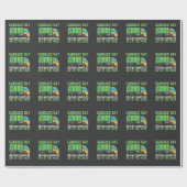 Stortplaats vuilnisafval cadeaupapier (Vlak)