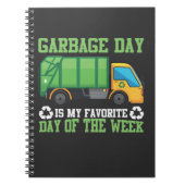 Stortplaats vuilnisafval notitieboek (Voorkant)