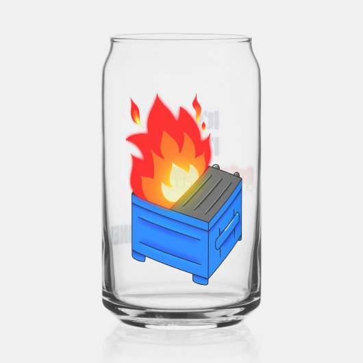 stortplaatshotel blikvorm glas (Achterkant)